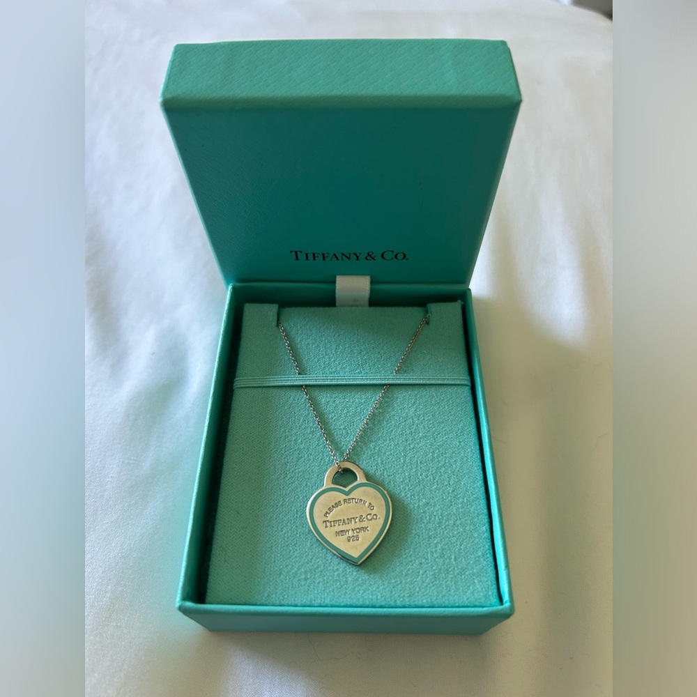 Tiffany & Co. Silver Heart Necklace